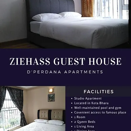 Ziehass Homestay D'Perdana Apartment Kota Bharu Exterior photo